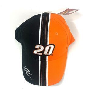 NASCAR Tony Stewart #20 Home Depot Black Orange Hat Cap Winner's Circle NWT
